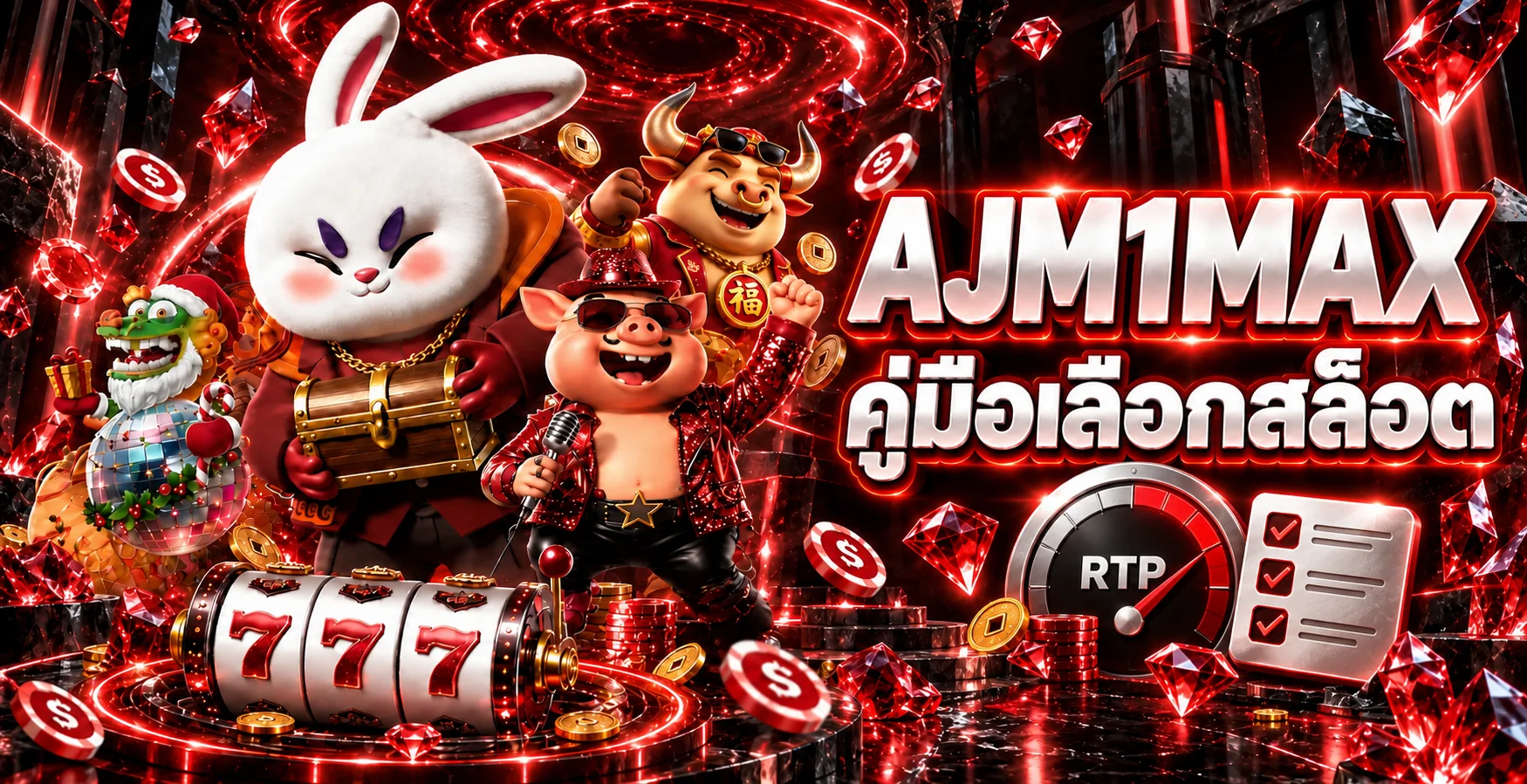 AJM1MAX คู่มือเลือกสล็อต อ่าน RTP ก่อนทดลอง